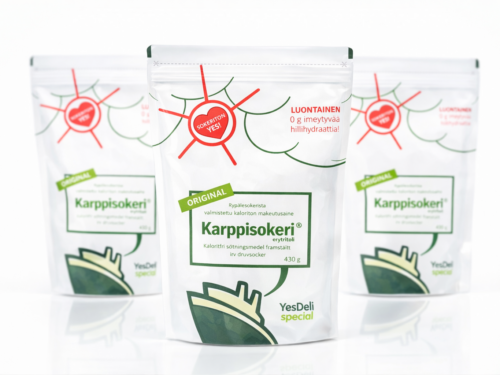 Sokeriton Karppisokeri - 100% Erytritoli