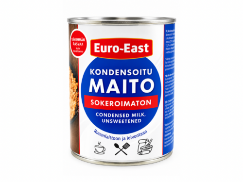 Kondensoitu maito sokeroimaton