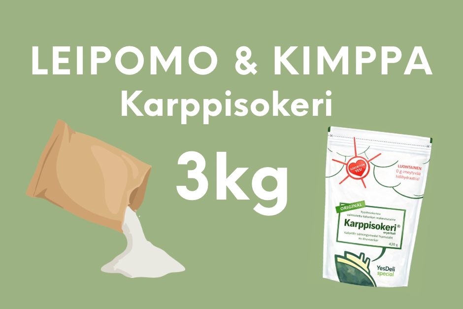 Karppisokeri L&K -tilaus 3kg