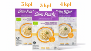 KYMPIN setti pastaa & riisiä - 10 pakettia