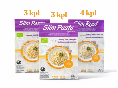 KYMPIN setti pastaa & riisiä - 10 pakettia