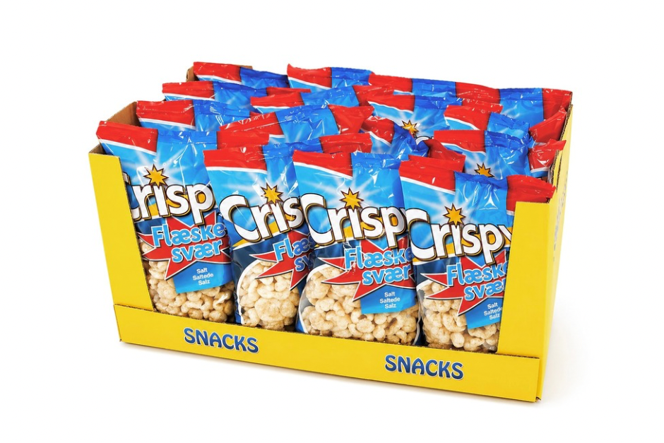 Crispy Possu protein Snacks Salt - TUKKUERÄ 16kpl