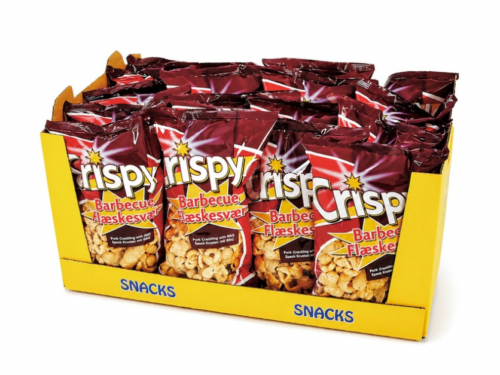 Crispy Possu protein Snacks mieto BBQ - TUKKUERÄ 16kpl