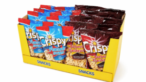 Crispy Possu protein Snacks 8 Salt + 8 BBQ - TUKKUERÄ 16kpl