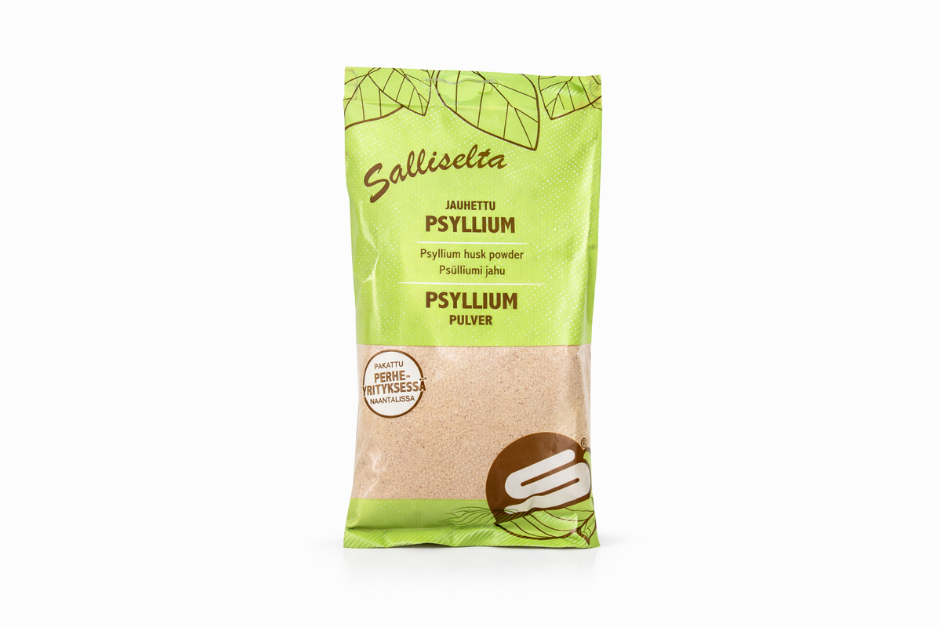 Jauhettu 100% psyllium leivontaan