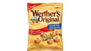 Sokeriton Werther's Original kermatoffee pussi