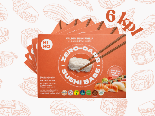 Paljon paljon pohjia KIKO 6-pack