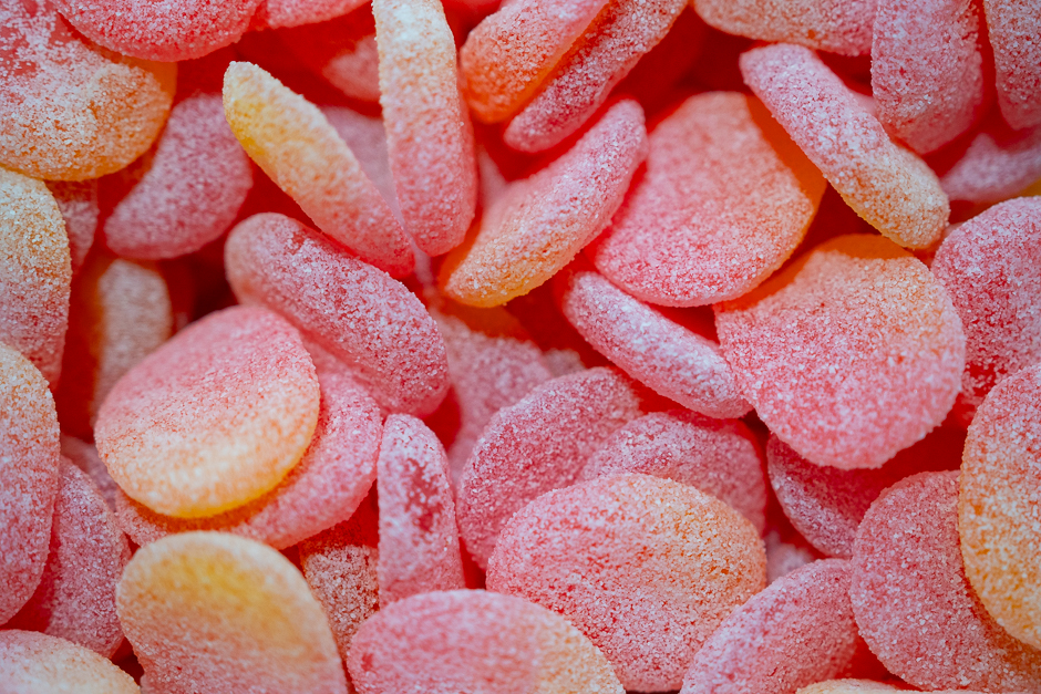 Sokerittomat persikat - klassiset irtokarkit