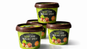 Hasselpähkinä-suklaa -levite