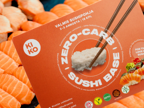 UUTTA! Vähäkalorinen hiilariton KIKO-sushipohja, 18 kpl